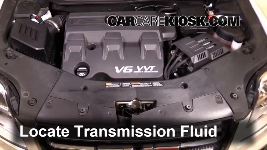 2016 GMC Terrain SLT 3.6L V6 FlexFuel Líquido de transmisión Controlar nivel de líquido